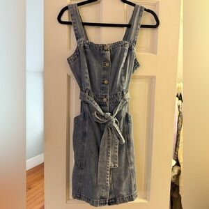 Habitual Blue Denim Mini Dress